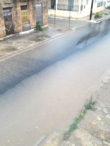Read more about the article Πλημμύρες σε πολλούς δρόμους στα Φιλιατρά