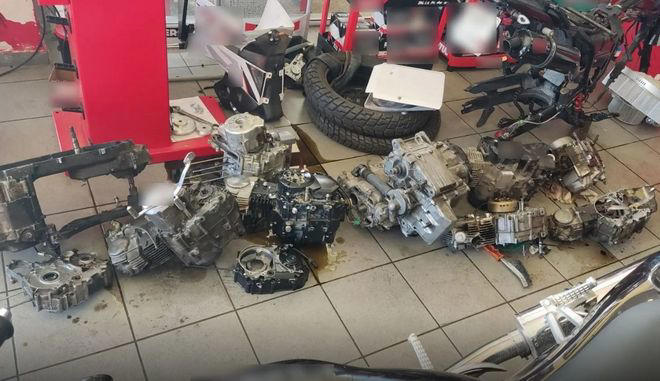 Read more about the article Εξαρθρώθηκε συμμορία που έκλεβε μοτοσικλέτες