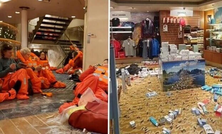 Read more about the article Πώς είναι όταν ένα κρουαζιερόπλοιο έρχεται αντιμέτωπο με κύματα 21 μέτρων; (videos)