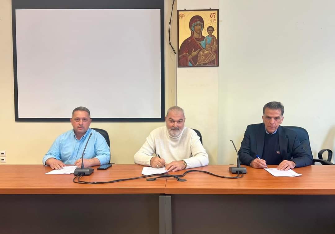 You are currently viewing Υπεγράφη η σύμβαση για τον βιολογικό Γαργαλιάνων