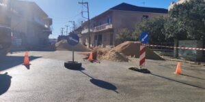 Read more about the article Γαργαλιάνοι: Ρυθμίσεις κυκλοφορίας στο κέντρο ελέω νέου αγωγού