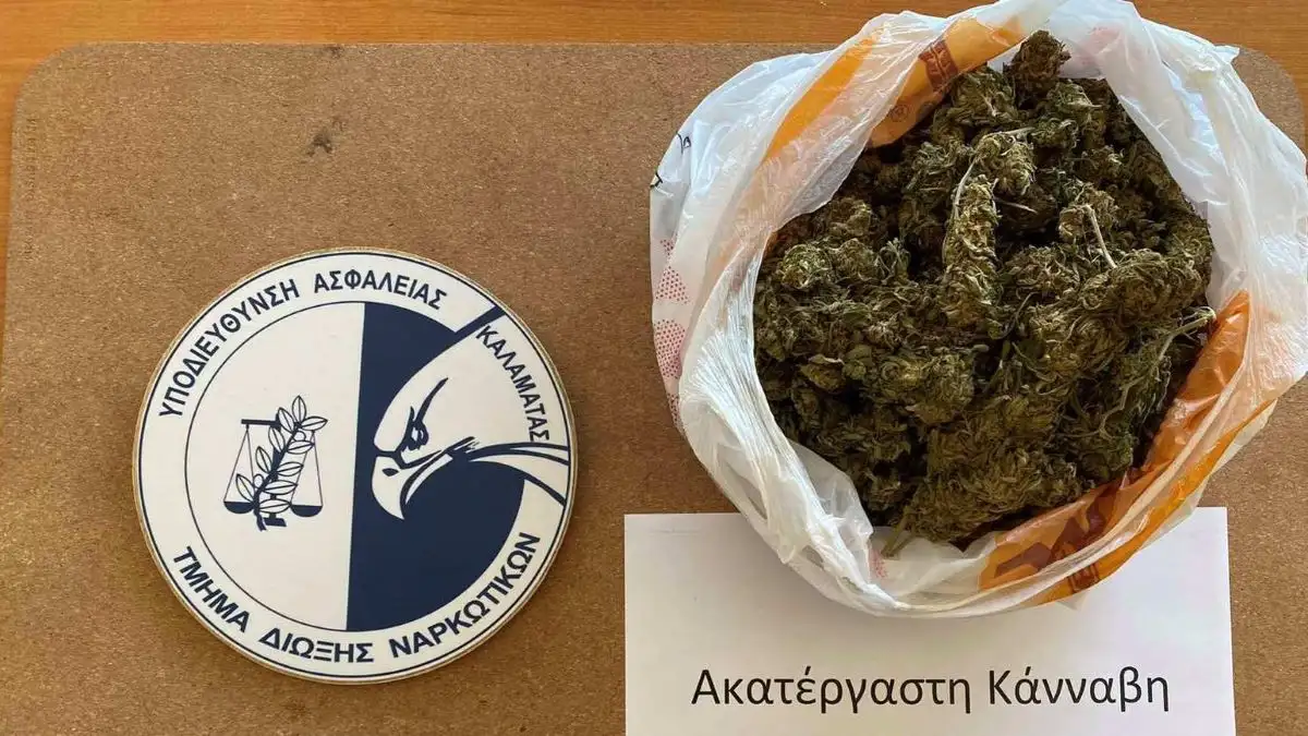 You are currently viewing Καλαμάτα: 66χρονος βρέθηκε με 200 γραμμάρια κάνναβης σπίτι του