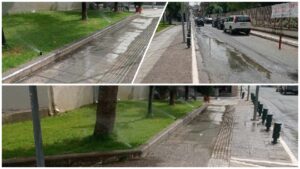 Read more about the article Γαργαλιάνοι: Καταγγελία αναγνώστη για άσκοπη χρήση νερού στο πάρκο