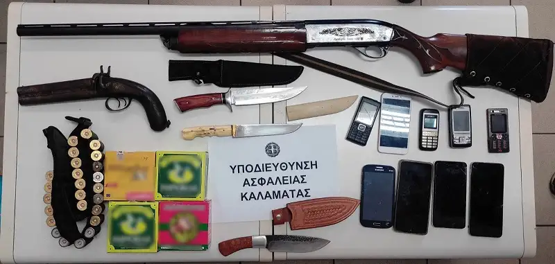 Read more about the article Μεσσηνία: Χειροπέδες σε δύο άτομα για παράνομη οπλοκατοχή