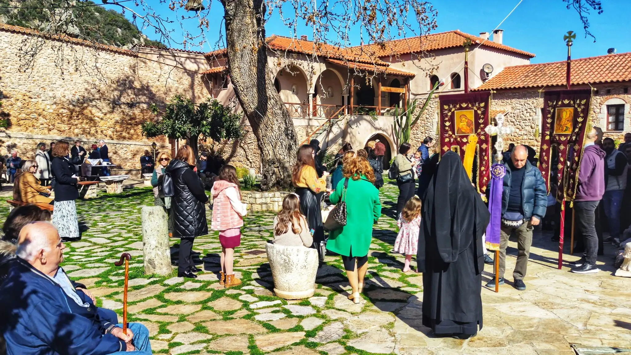 Read more about the article Κυριακή της Ορθοδοξίας σε ένα από τα σπουδαιότερα Μοναστήρια της Αρκαδίας