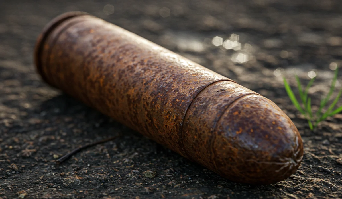 You are currently viewing Θουρία: Βρήκε δύο οβίδες του Β’ παγκόσμιου πολέμου, μέσα στο κοτέτσι του